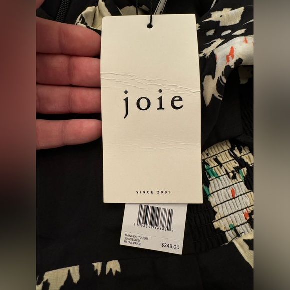 Joie Silk Pearl Spaghetti Strap Wide Leg Jumpsuit - Picture 6 of 12